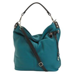 GIANNI CONTI Made In Italy leather medium hobo